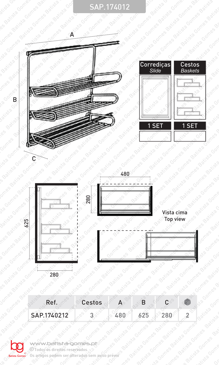 Sapateira lateral extra�vel